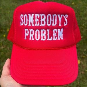 SOMEBODY’S PROBLEM MORGAN WALLEN WESTERN TRUCKER CAP